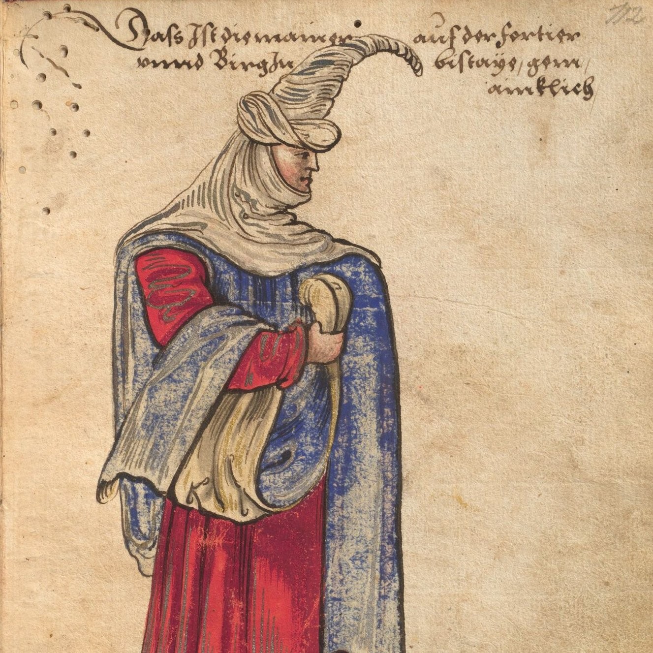 Costume traditionnel basque à la montagne