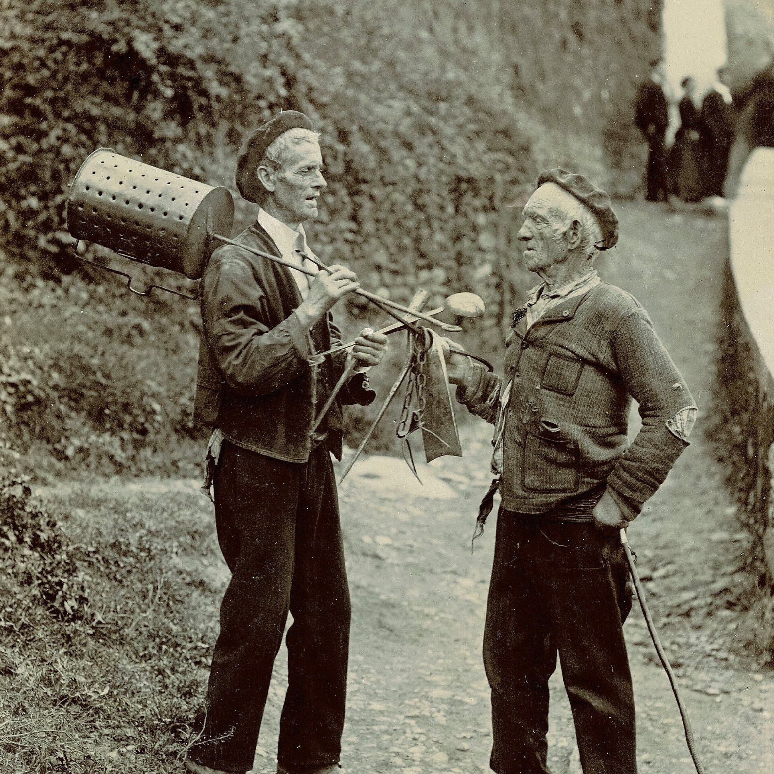 Portrait - Rôtisseur de châtaignes