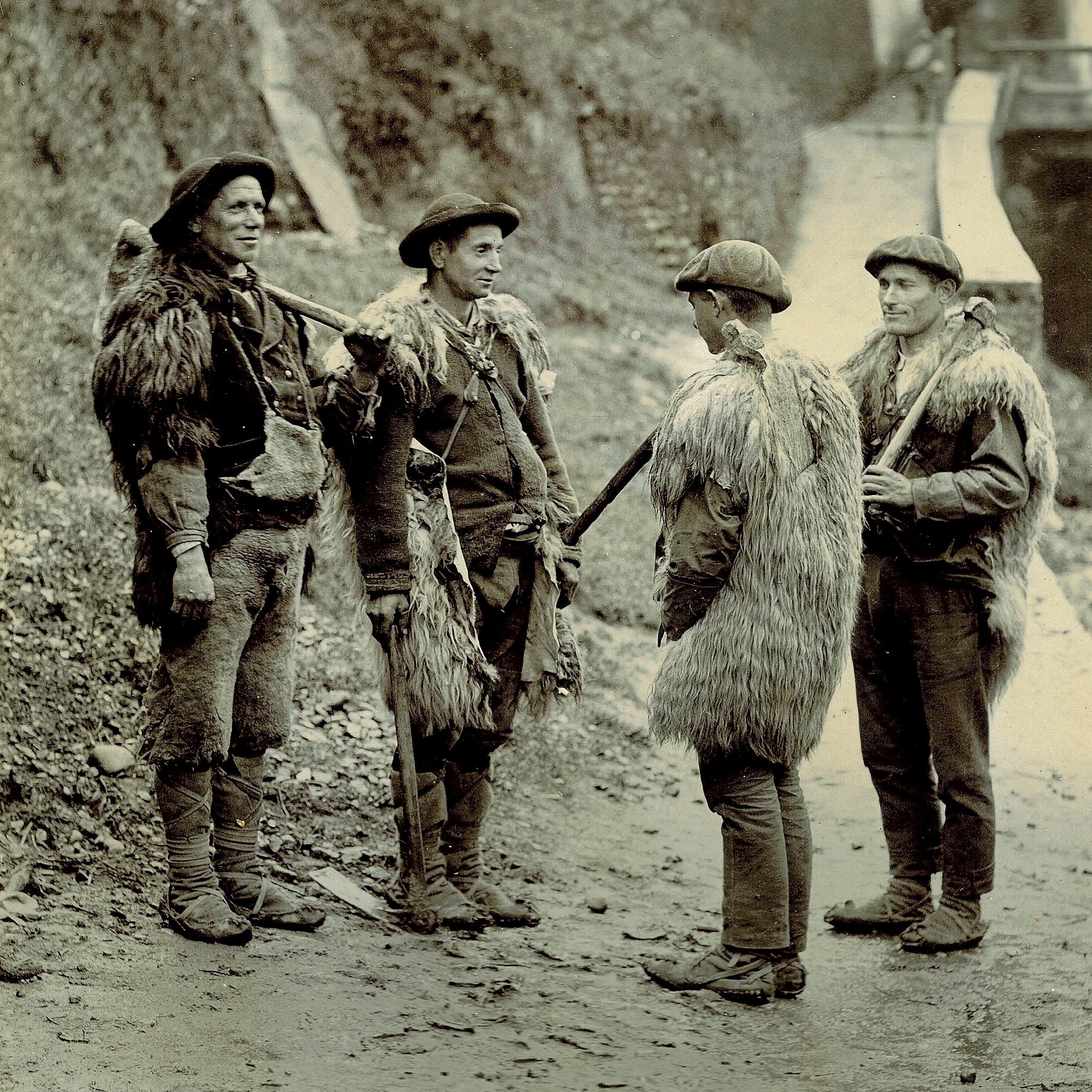 Portrait - Piocheurs espagnols