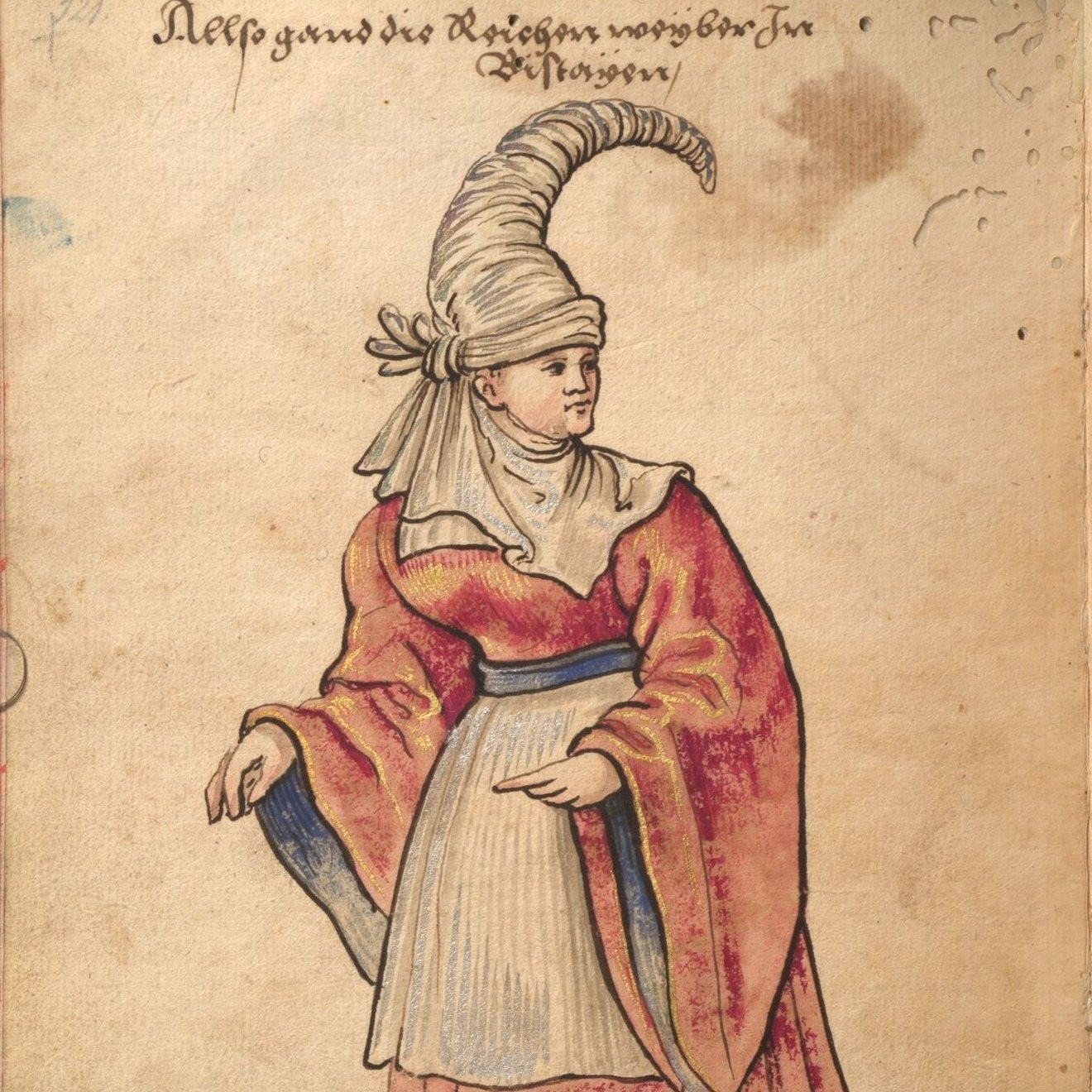 Costume des nobles femmes basques