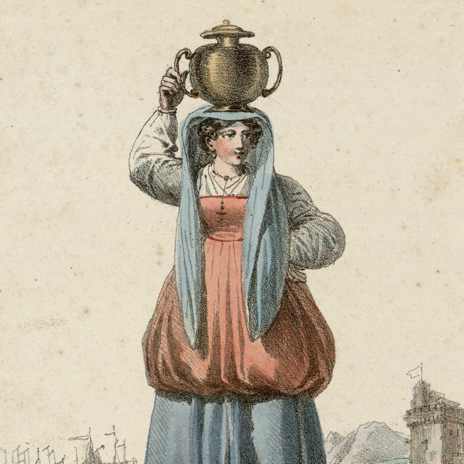 Paysanne des environs de Bayonne