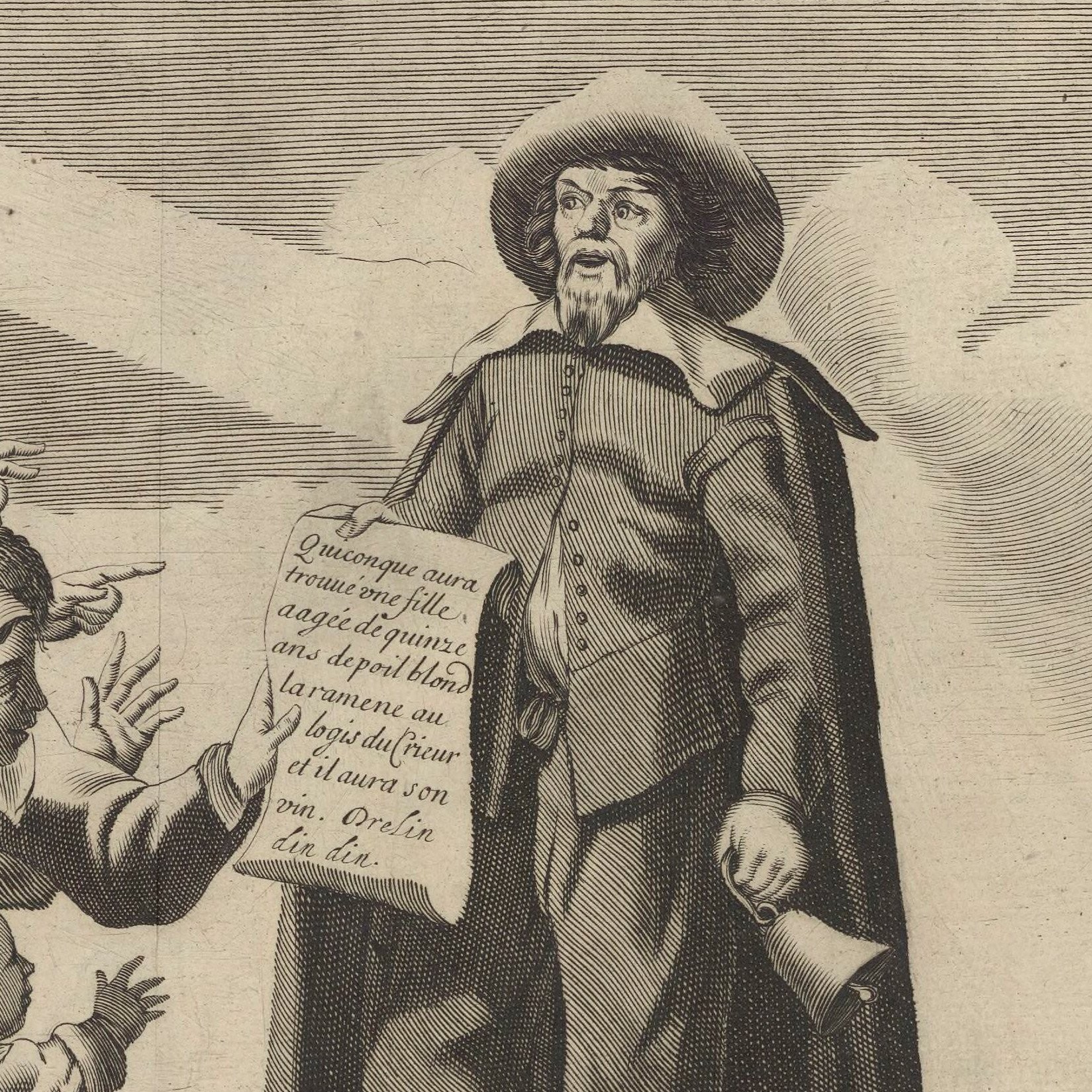 Raillerie d’un crieur de Pampelune